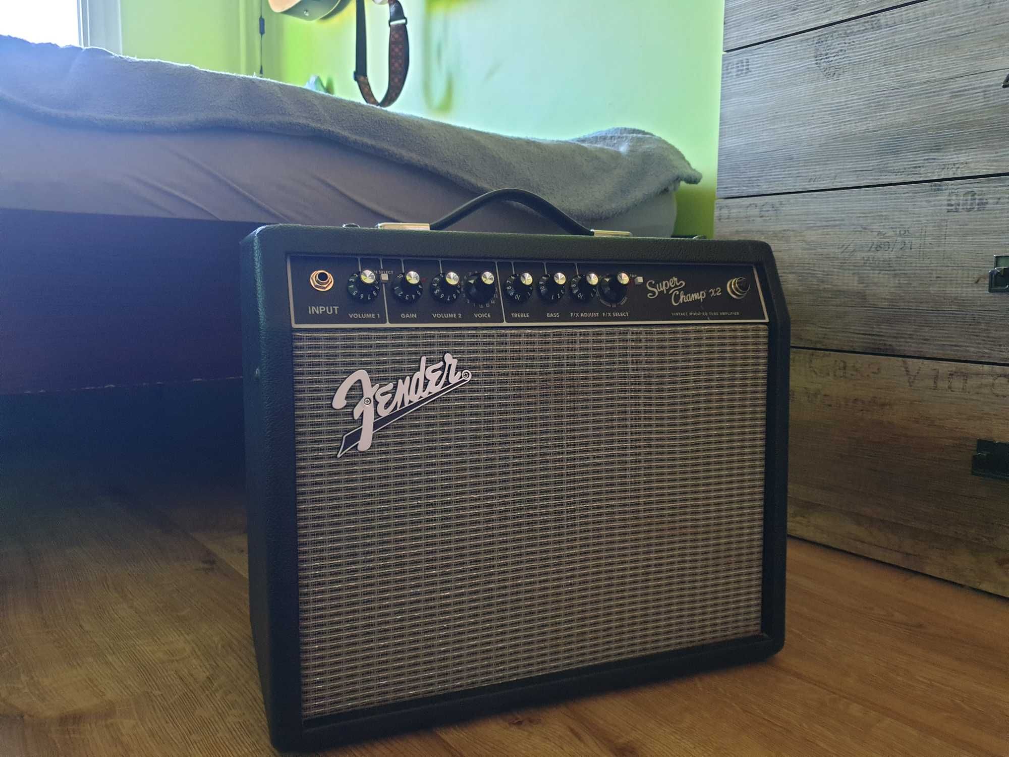 Wzmacniacz Fender Super Champ X2 z glośnikiem Eminence Ragin Cajun