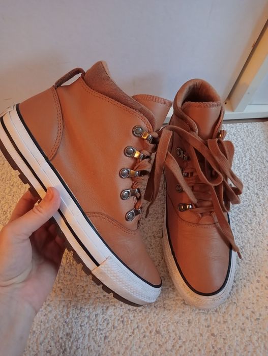 Buty damskie skórzane Converse