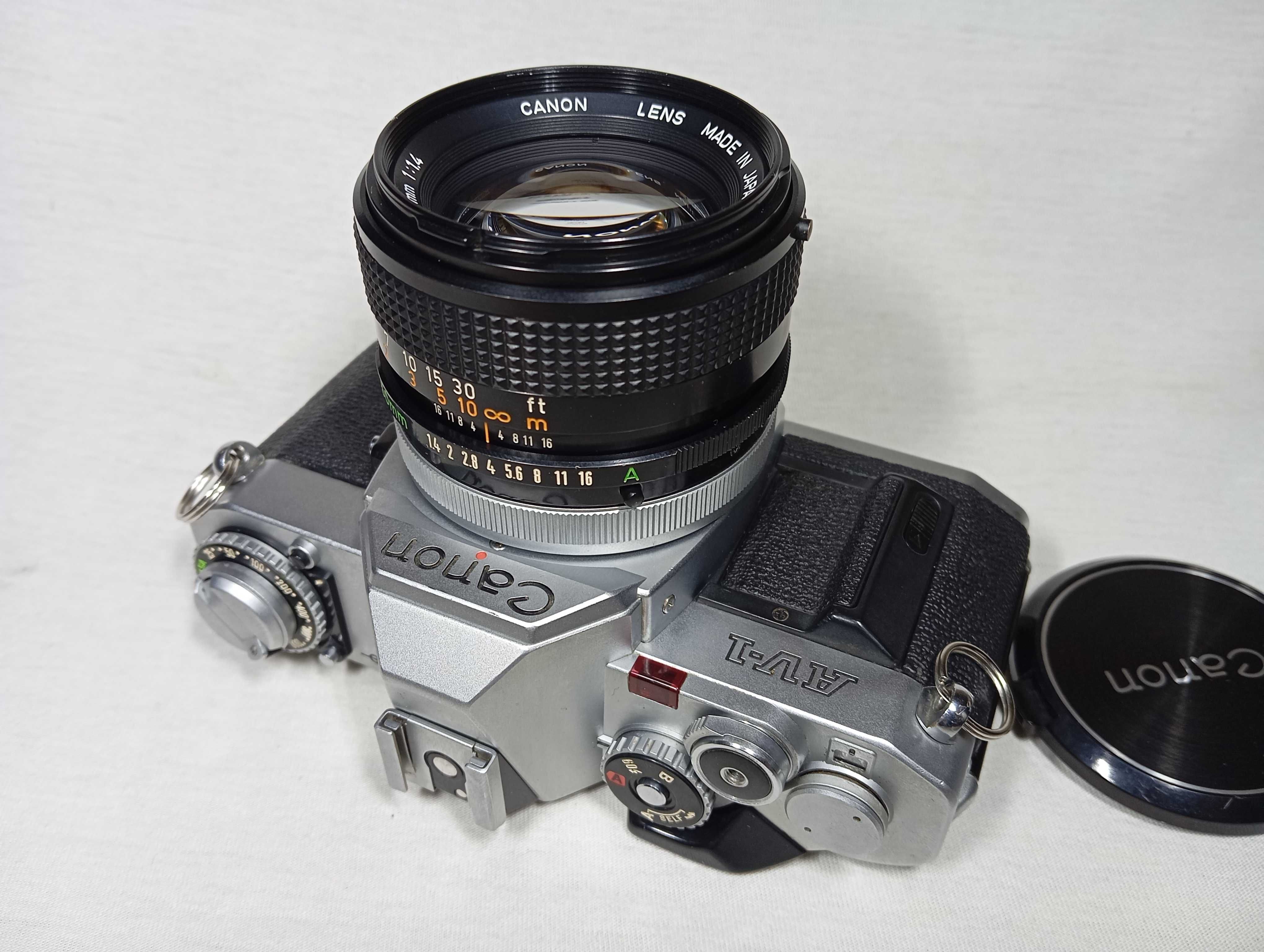 Canon AV-1 FD 50mm 1.4