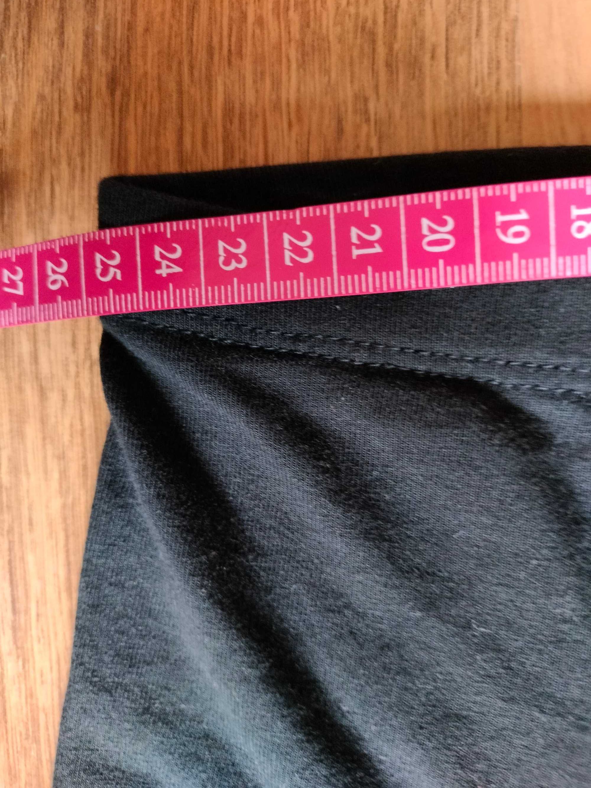 Czarne legginsy H&M 134 cm