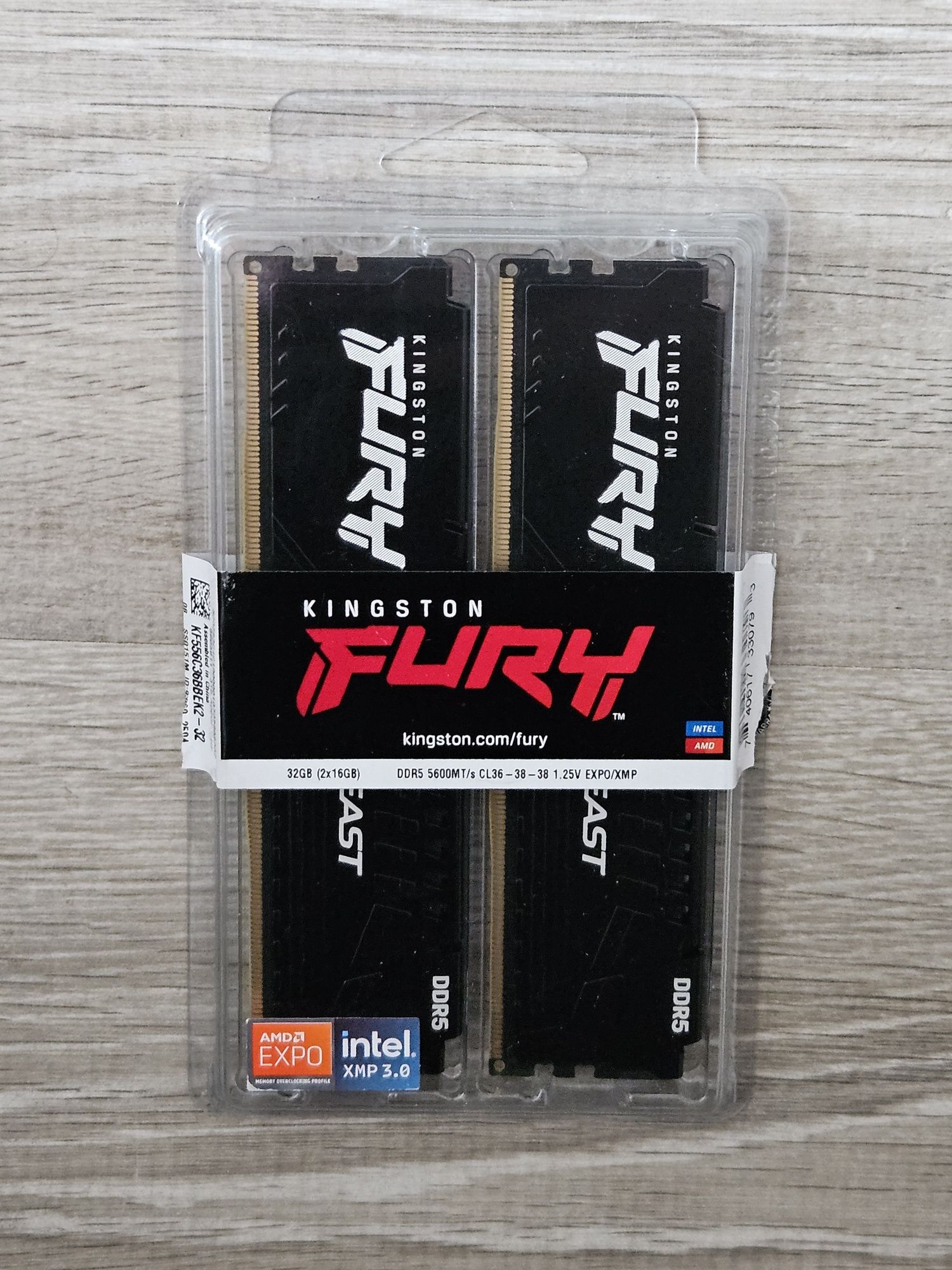 Pamięć RAM HyperX Fury 32GB DDR5 5600