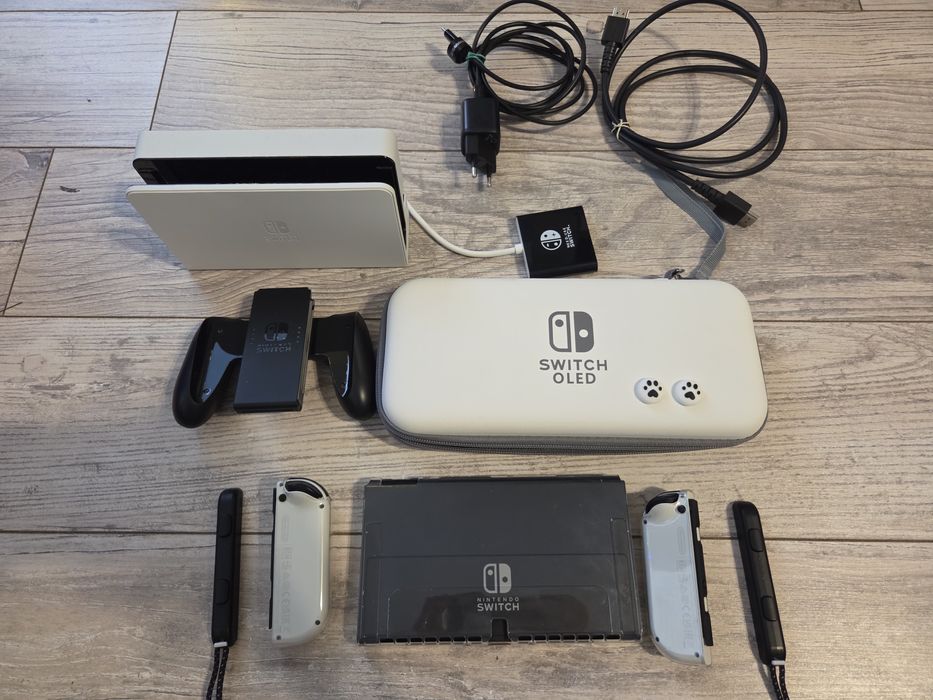 Nintendo Switch OLED 64GB + karta 1TB | CFW | Mega zadbany