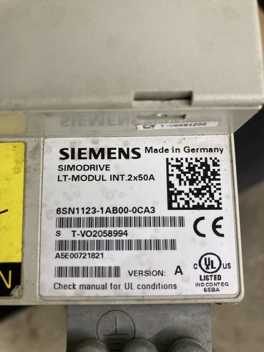 Siemens Simodrive 2x50A