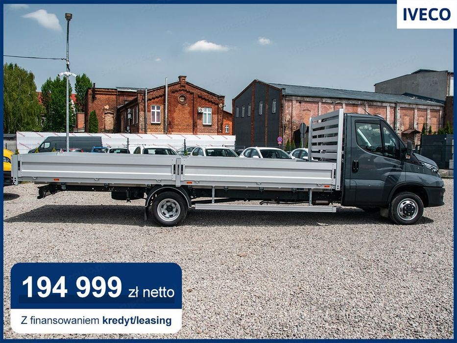 Iveco Daily 50C18 Skrzynia otwarta 3.0 180KM  6100 x 2200 !! Klimatyzacja Automatyczna !! Amortyzowany Fotel !!