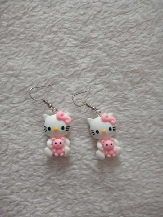 Kolczyki Hello Kitty