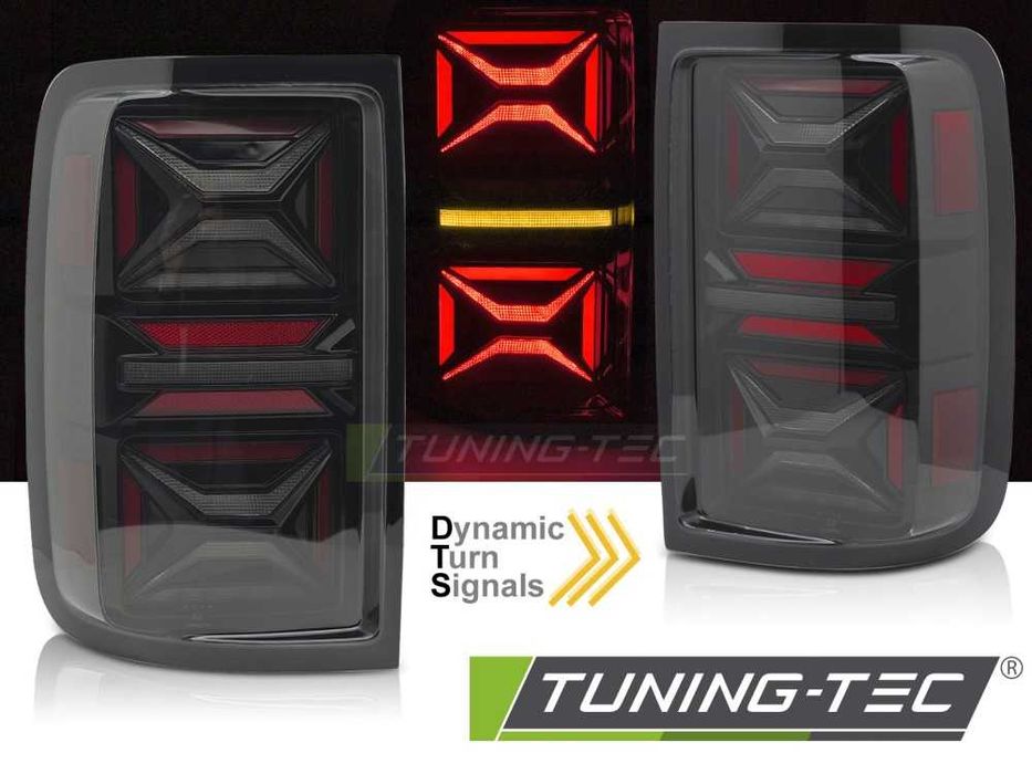 Lampy tył tylne VW AMAROK 09-22 DYNAMICZNE LED Smoke Tuning NOWE!