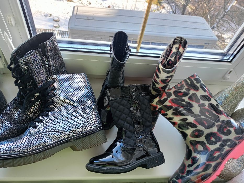 сапожки черевики дівчинці