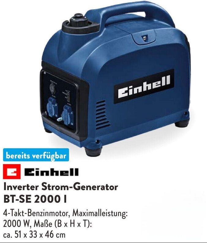 генератор einhell bt-se 2000
Є USB вихід Чиста синусоїда
Інвенторний
м