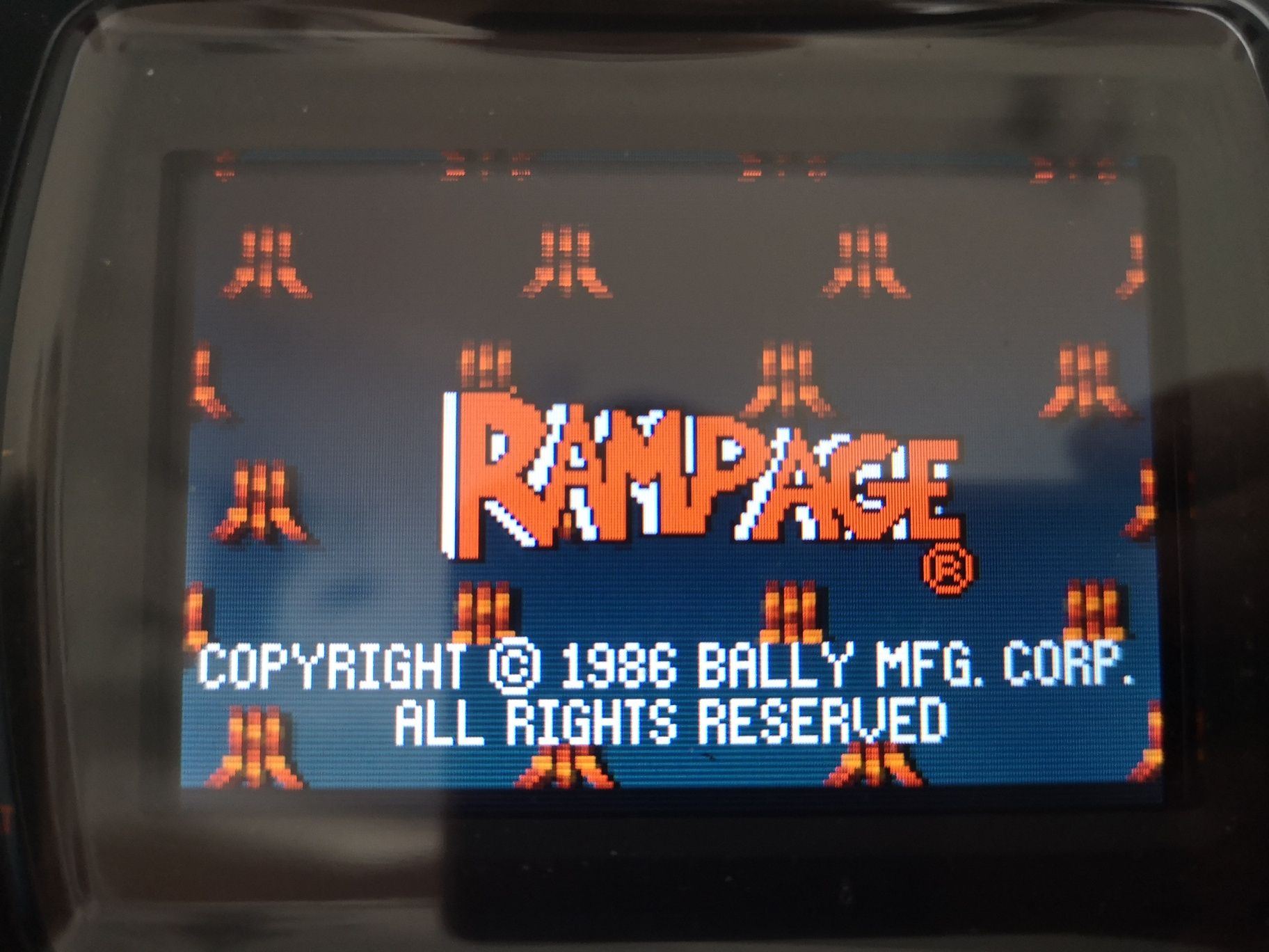 Rampage ATARI LYNX gra (retro 1989) rzadkość na rynku SKLEP Ursus