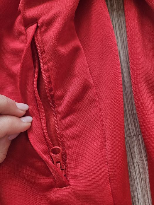 bluza dresowa adidas originals 134 czerwona