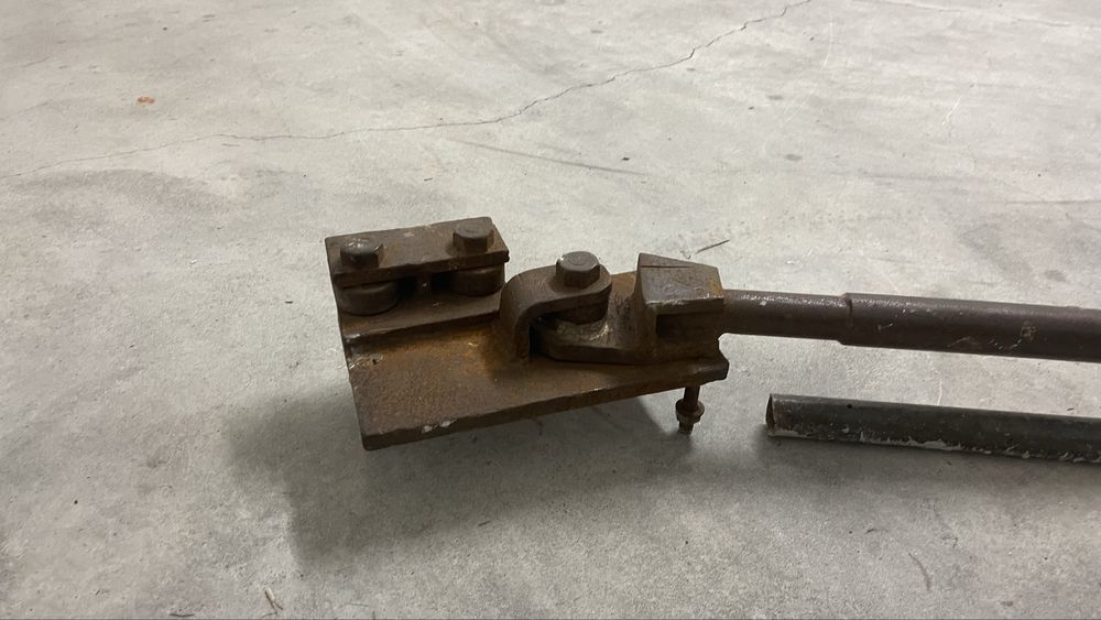 Ferramenta de Dobrar ferro manual betão 16mm