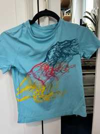 T-shirt z dinozaurem, rozmiar 128