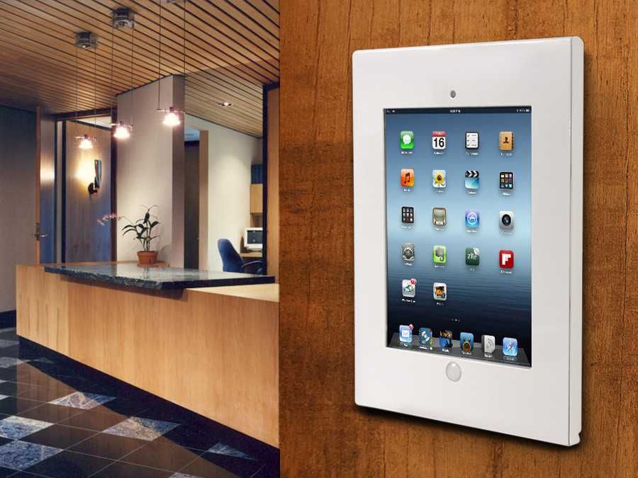 ikiosk uhwyt wieszak naścienny ipad 4 AIR reklama Maclean MC-676