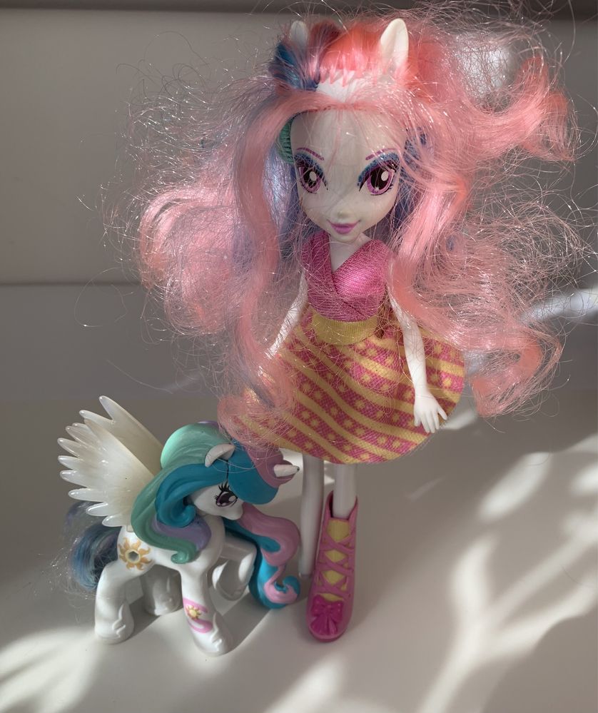 My Little Pony Equestria Girls Księżniczka Celestia z kucykiem