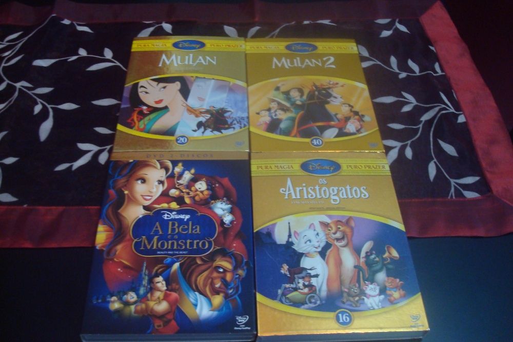 11 dvds originais disney,sininho,etc