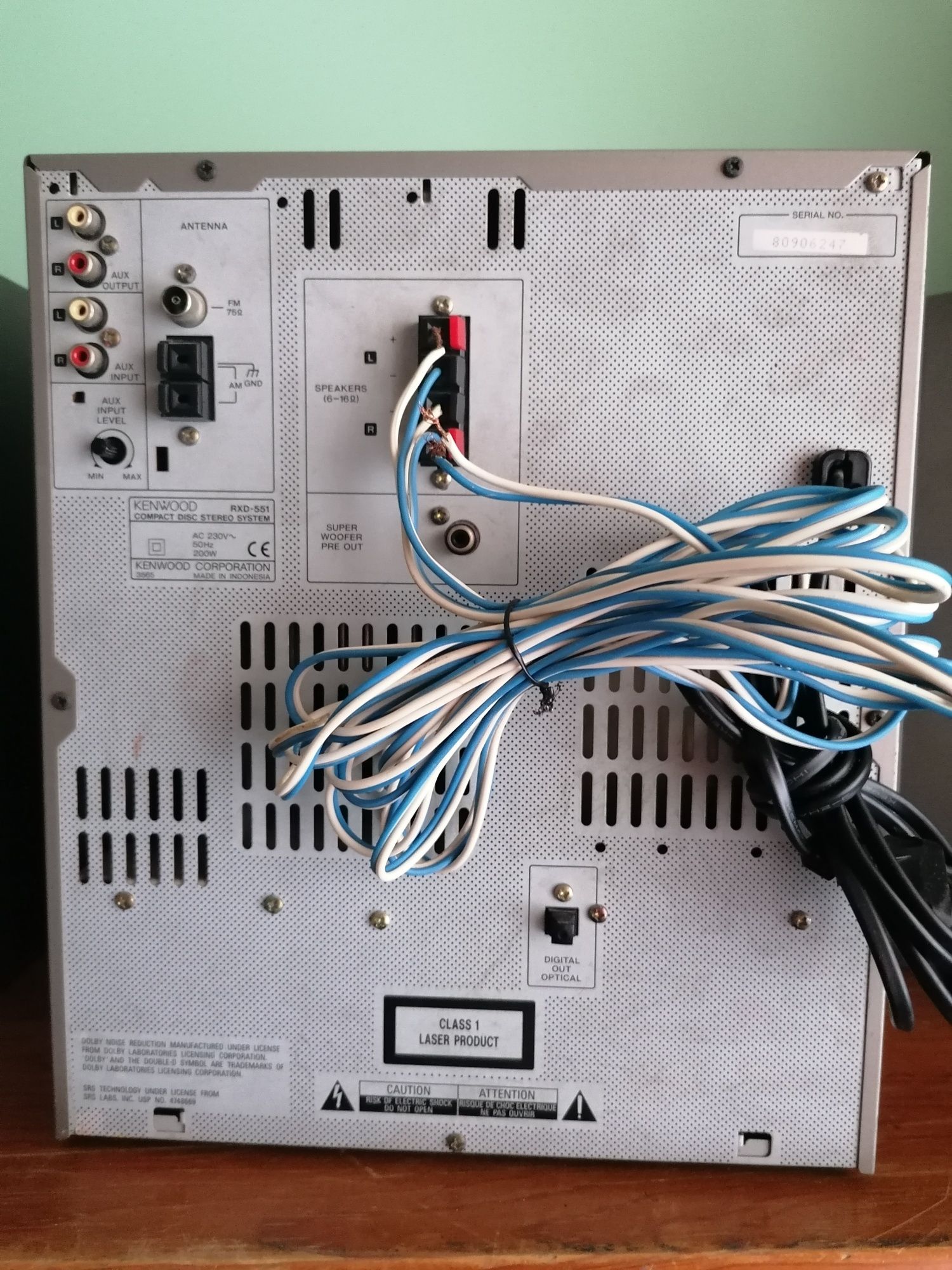Aparelhagem Kenwood XD-551