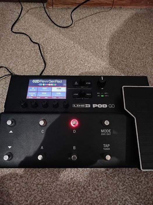Procesor gitarowy Line6 Pod Go
