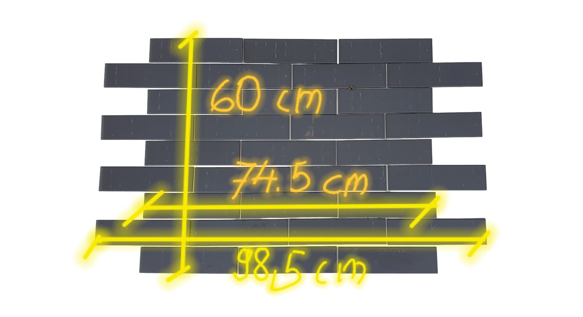 Płytki elewacyjne 245x65x6.5 mm