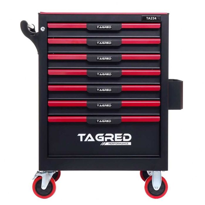 pusta Szafa narzędziowa metalowa na kółkach wózek warsztatowy