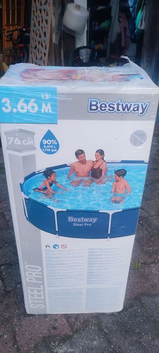 Nowy oryginalnie zapakowany basen bestway 3.66 m