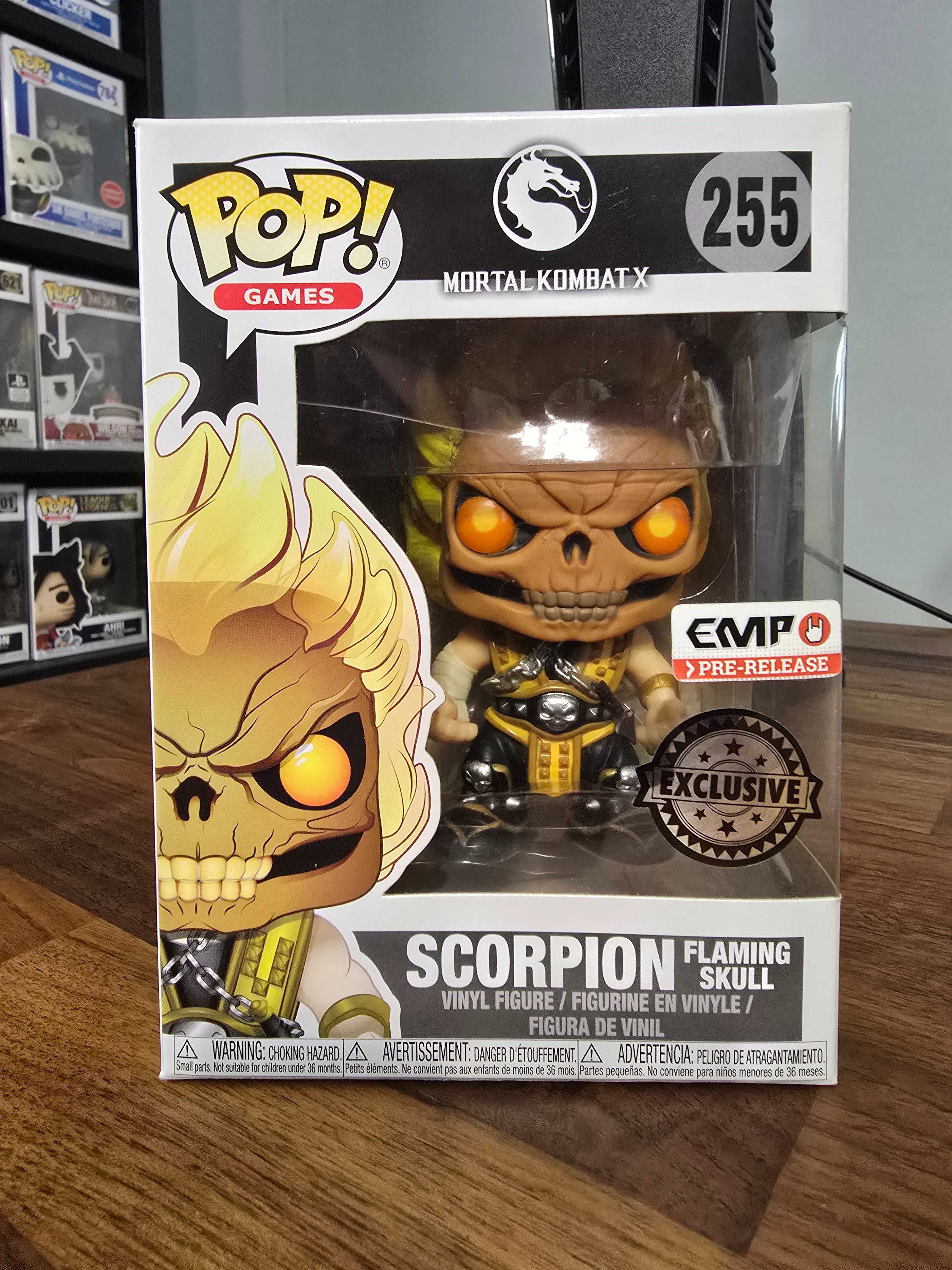 Funko Pop! Scorpion Flaming Skull #255