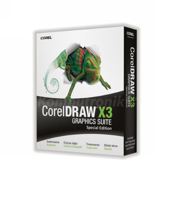 CorelDraw X3 Graphics Suite PL Special Edition