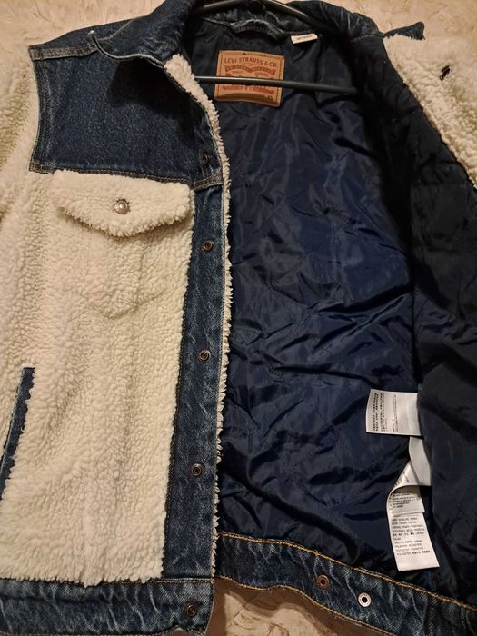 Джинсова утеплена куртка від Levi's