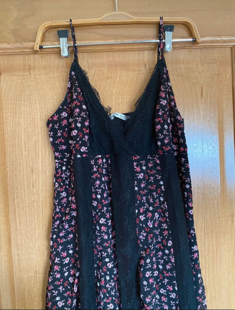 Vestido comprido da Stradivarius