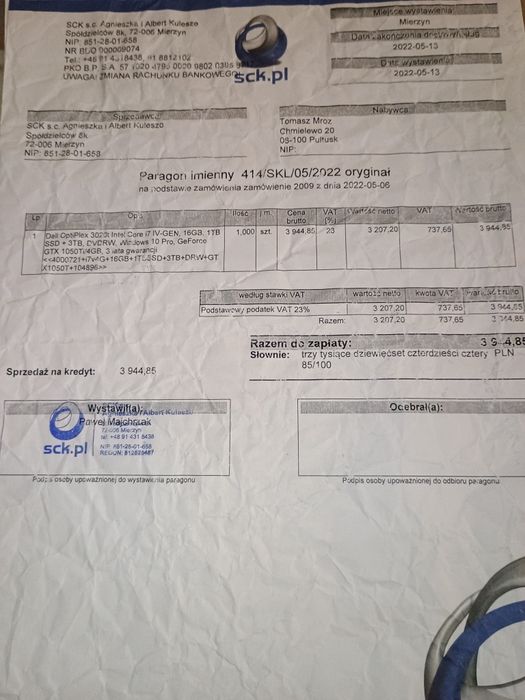 Komputer stacjonarny