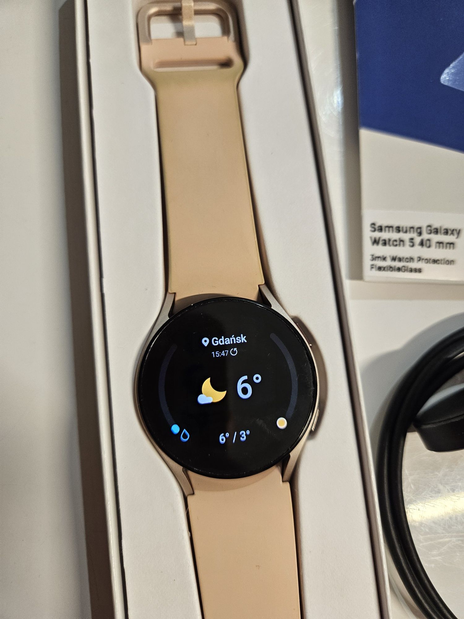 Samsung Galaxy Watch 5 40mm R905 LTE różowe złoto