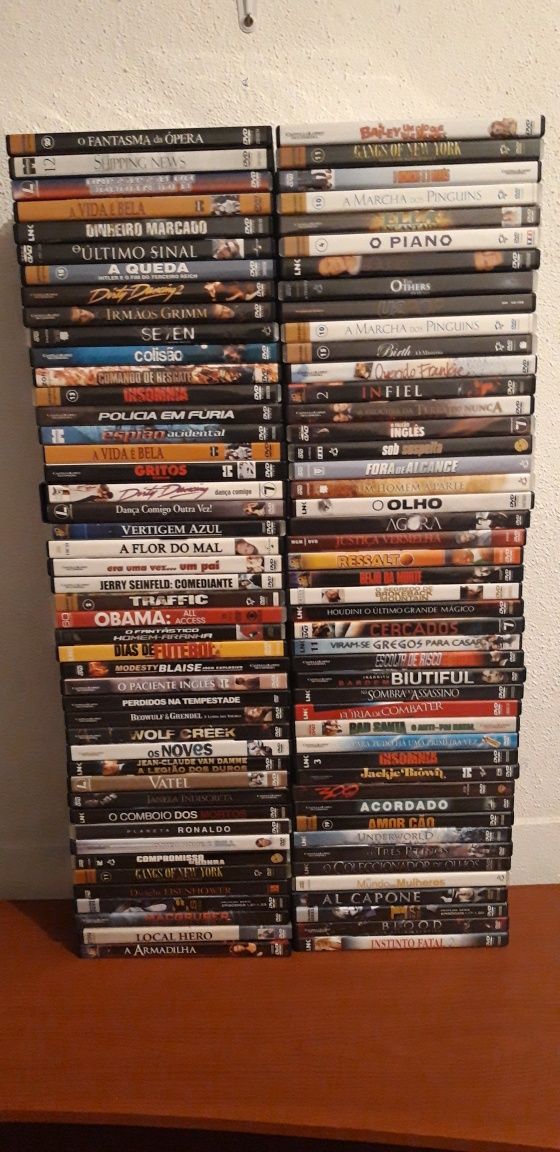 + 200 Filmes dvd/vhs originais/ dvd genios futebol