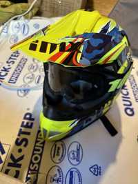 Kask cross iMX rozmiar L + gogle 100%