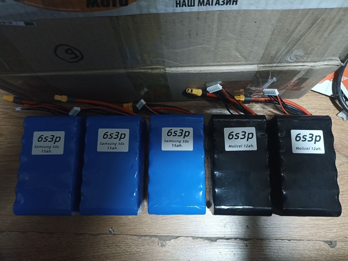 Акумулятори 6s3p 6s2p 6s1p  6s10p 4s4p 4s3p 5s1p 8s4p 8s3p 3s1p та інш