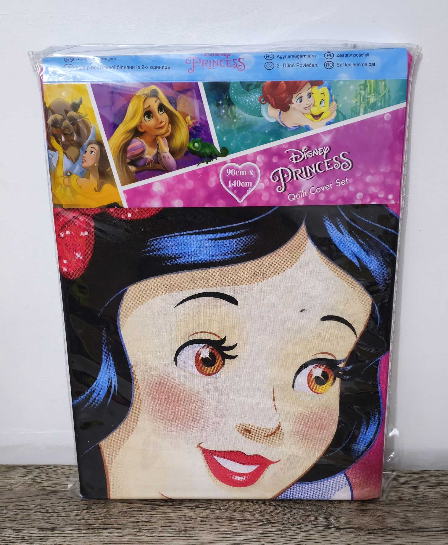 Bawełniana pościel księżniczki Disneya 90x140 cm