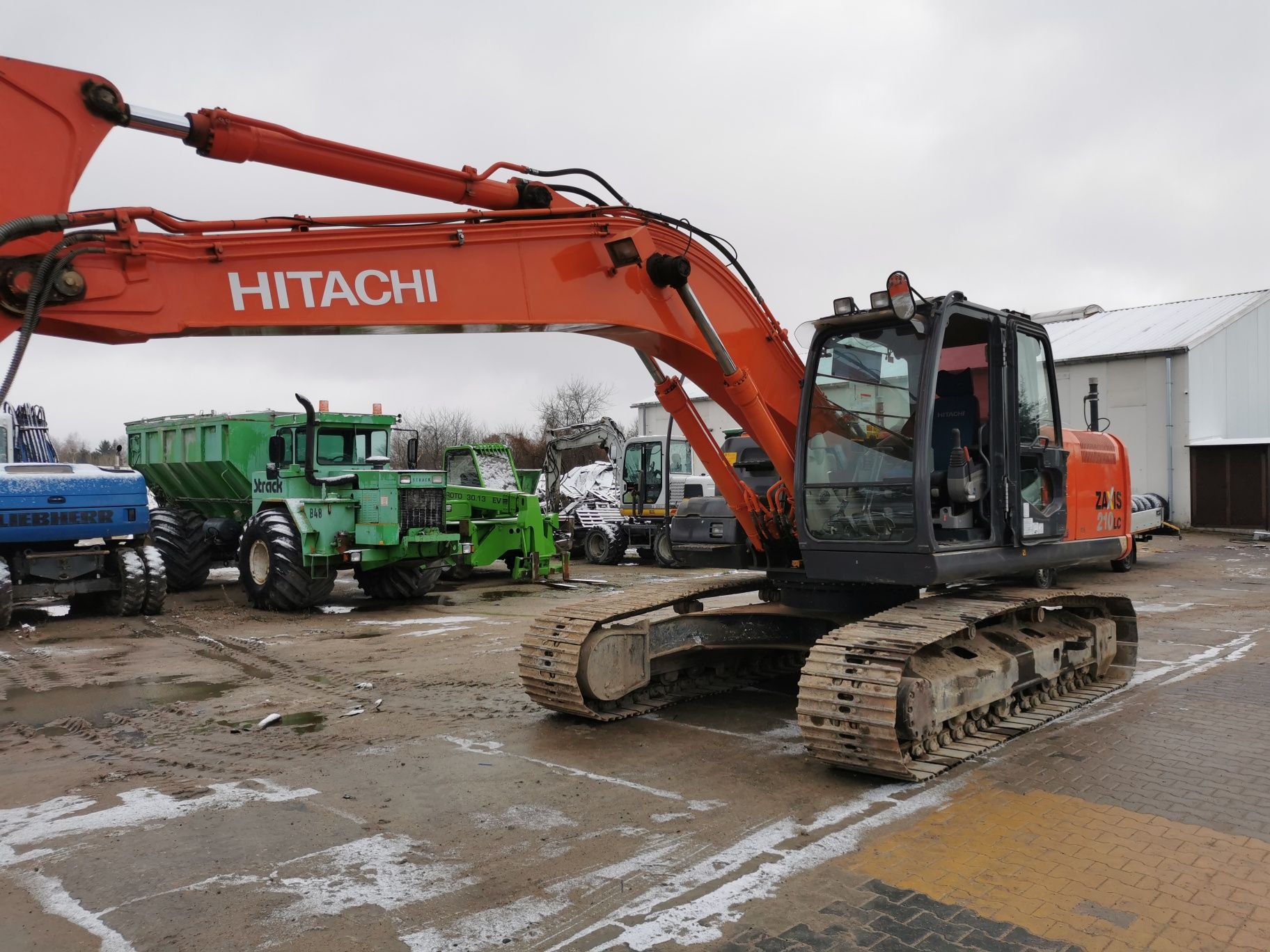 Koparka gąsienicowa Hitachi zx210lc-3