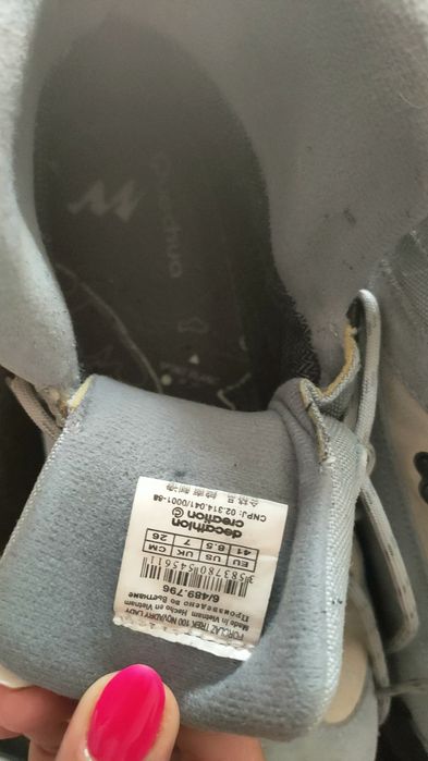 Quechua Buty Trekkingowe Wysokie Rozm.40/41