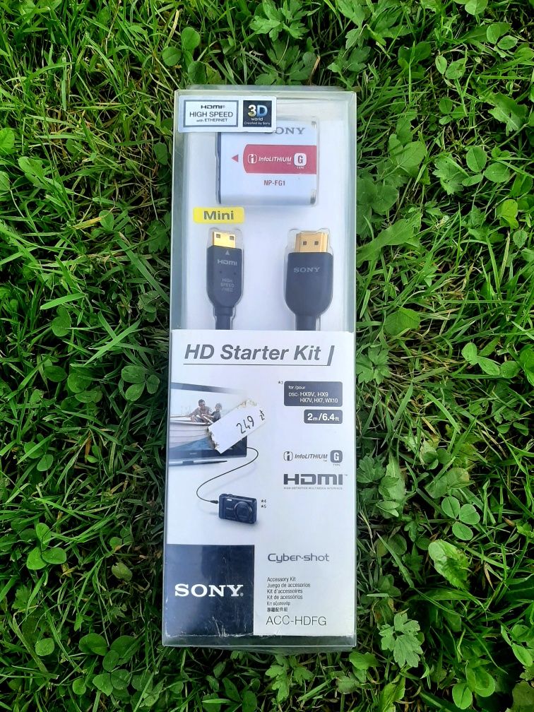 Kabel Przewód Sony Mini HDMI Aparat TV ACC-HDFG Akumulator Cyber Shot