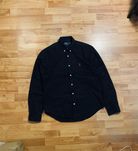 (М) Черная рубашка POLO RALPH LAUREN чорна сорочка prl vintage