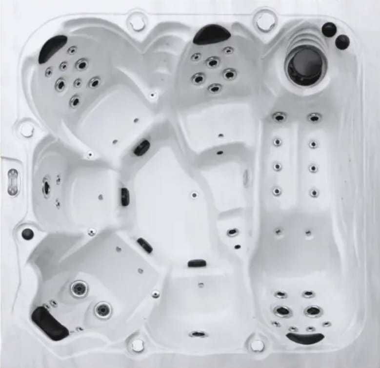 Zewnętrzny basen z hydromasażem I Jacuzzi zewnętrzne 5-6 OSOBOWE