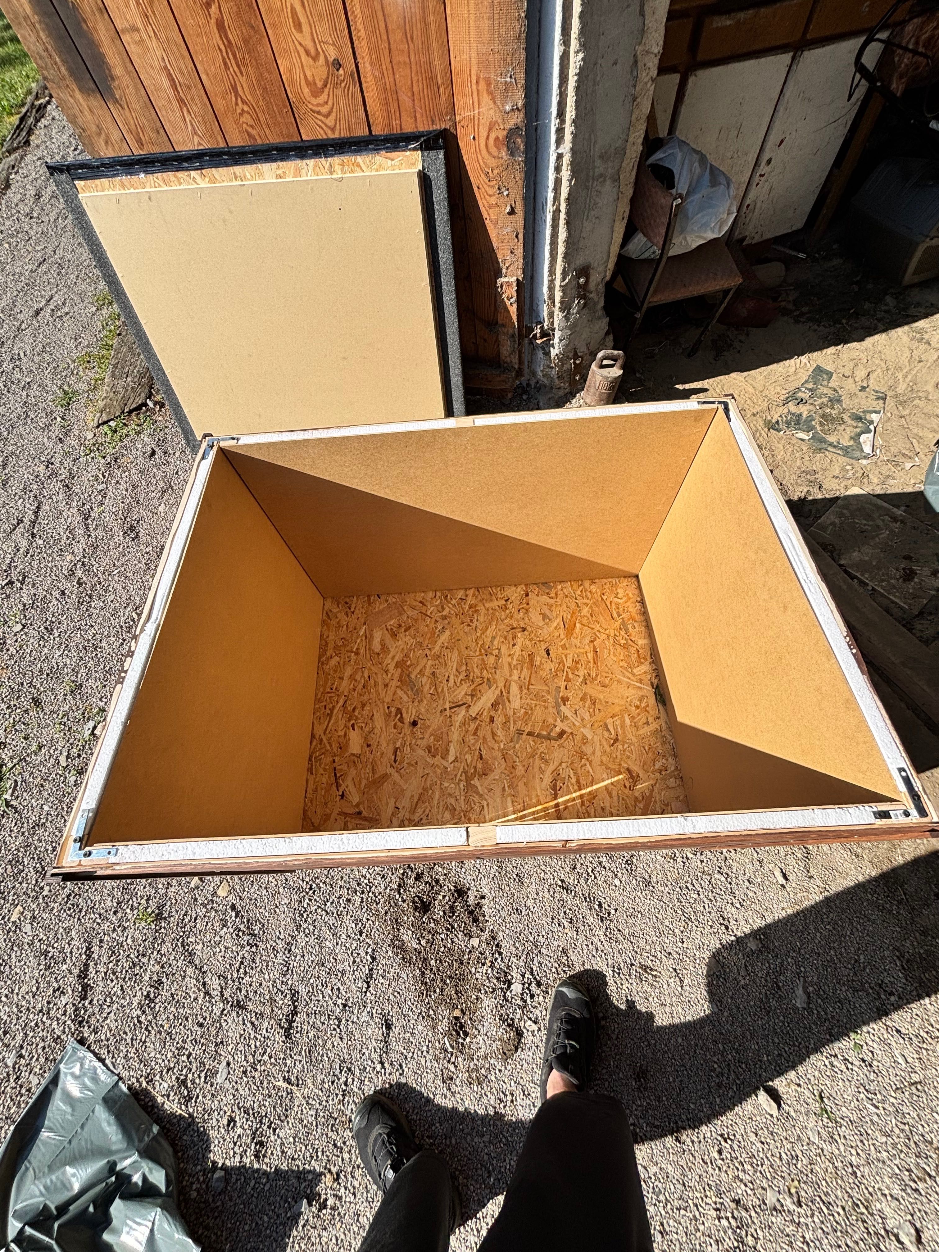NOWA buda dla psa 3XL – OCIEPLANA, otwierany dach – odbiór osobisty