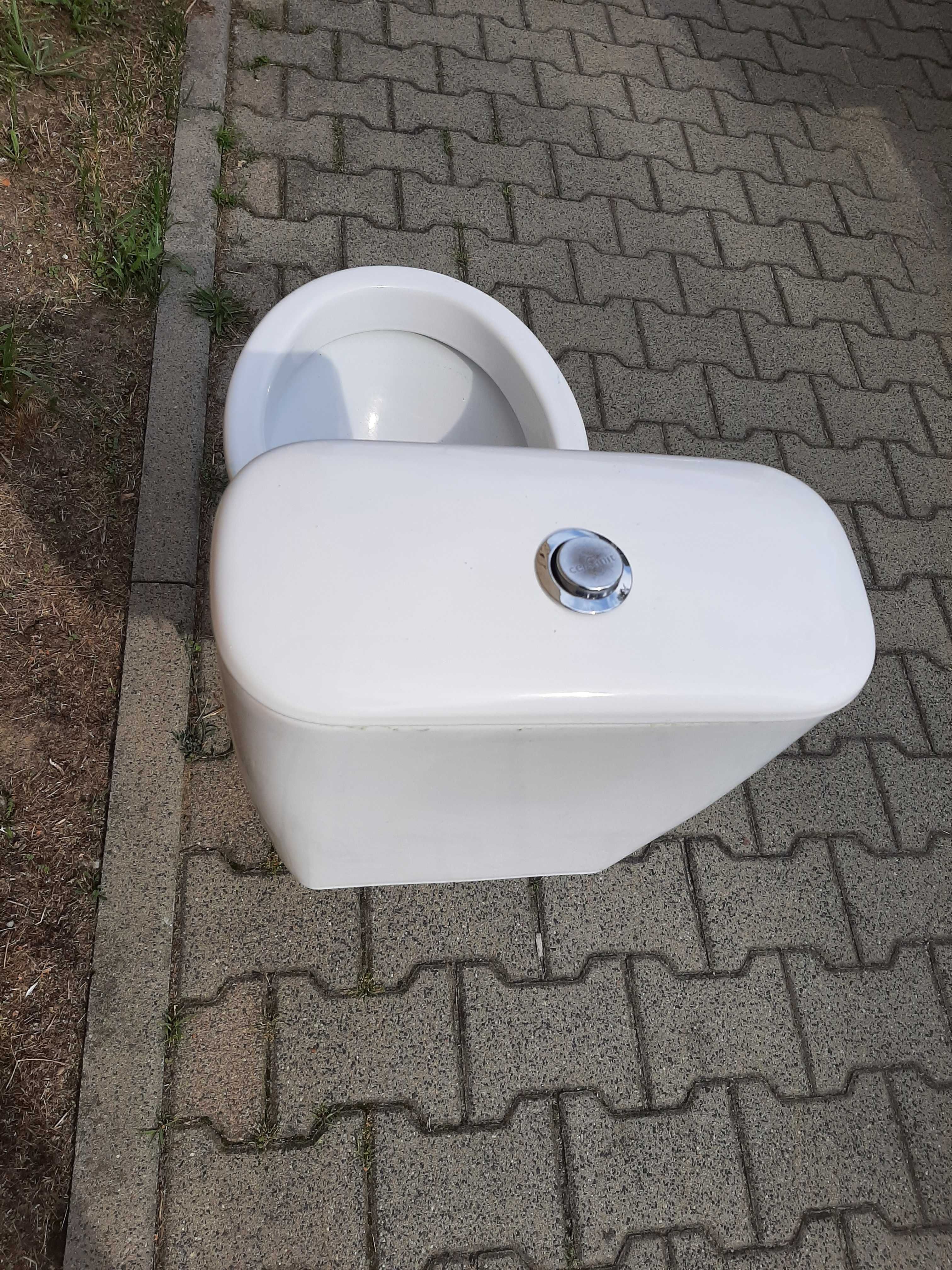 Kompakt Zestaw WC Toalaeta Cersanit proste wyjście poziome