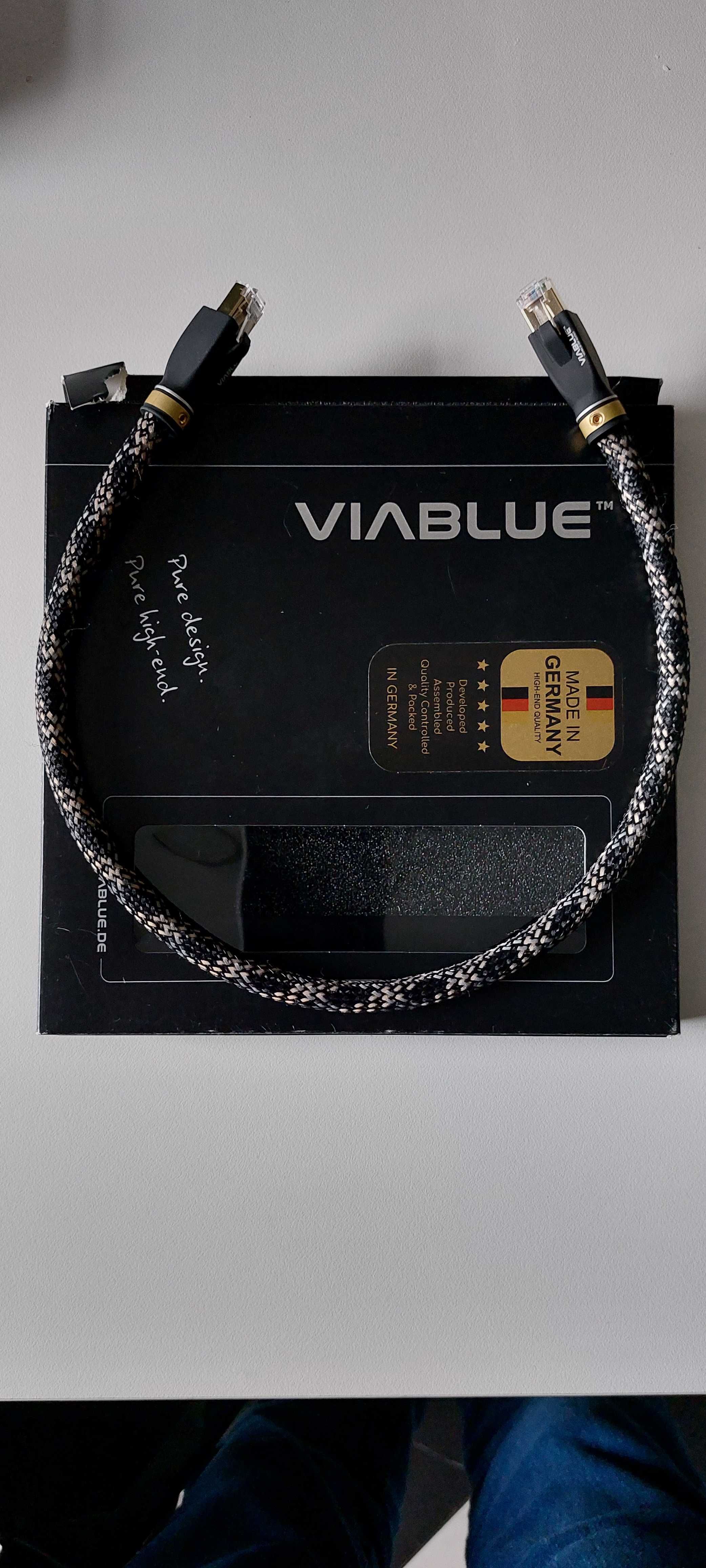 Kabel ethernet/LAN -ViaBlue - 0,5m