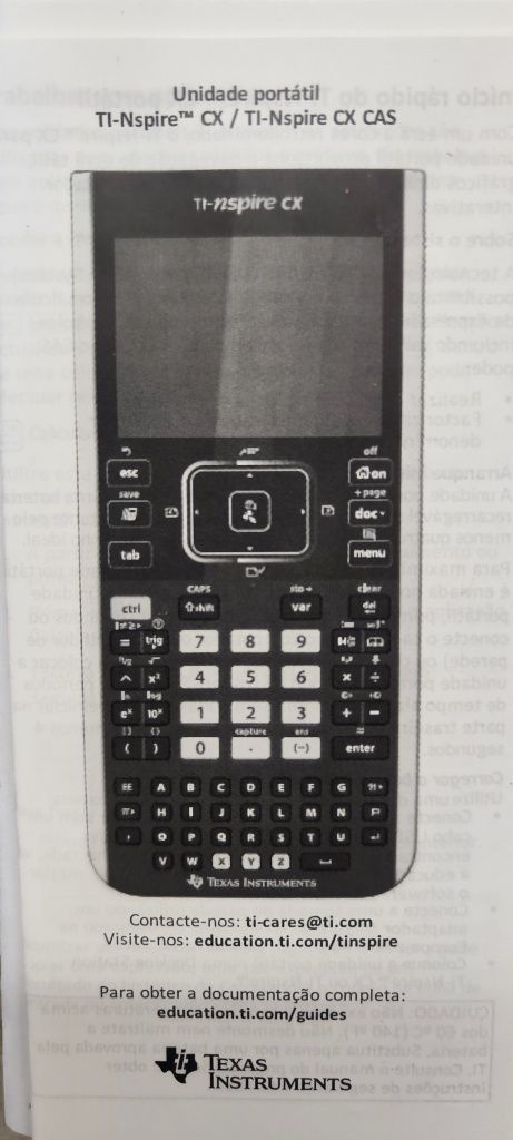 Calculadora Gráfica TI-NSPIRE CX