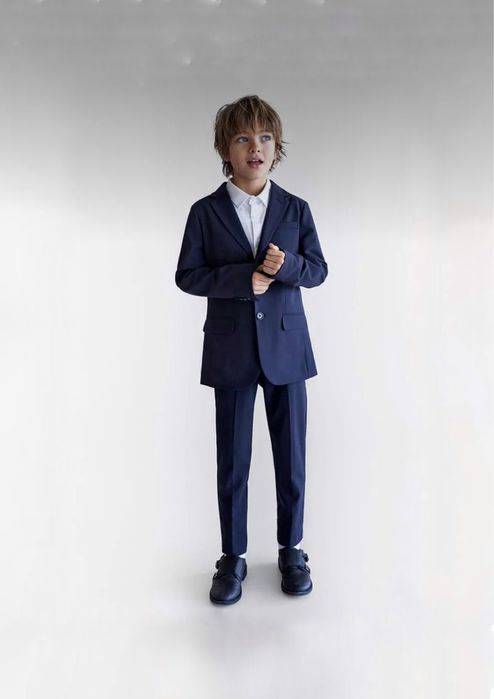 Костюм классический на мальчика ZARA extrafine wool Новый!