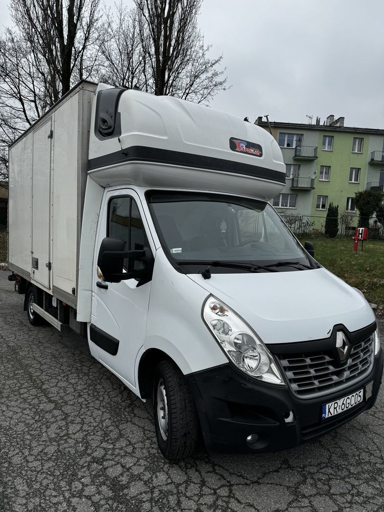 Renault Master - kontener z windą 8 palet