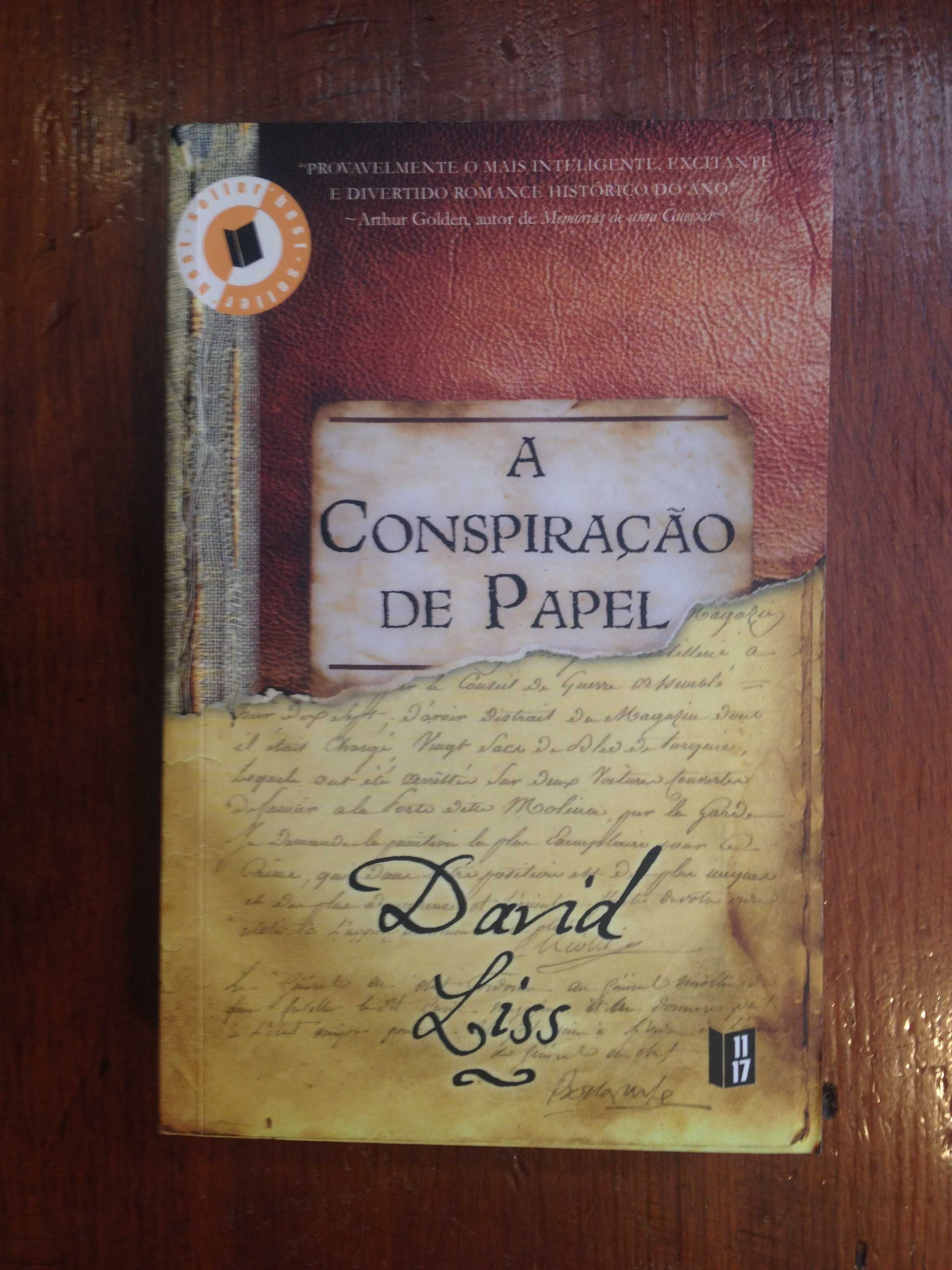 David Liss - A conspiração de papel