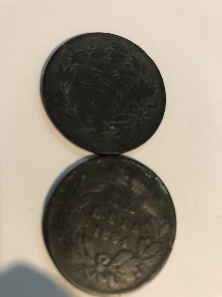 2 moedas 20 Reis 1884