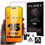 Szkło hartowane 9H do iPhone 15 Plus / 15 Pro Max / 16 Plus na ekran