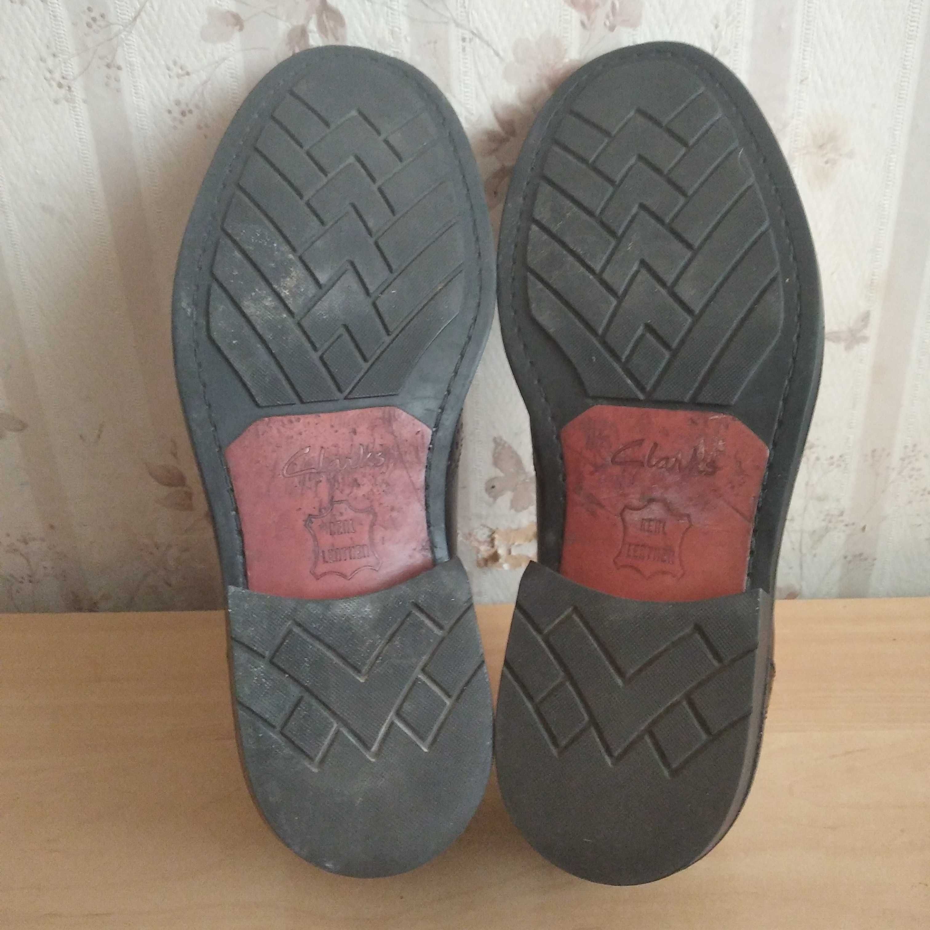 Półbuty męskie  full  broksy CLARKS skóra nat. roz.eu-42