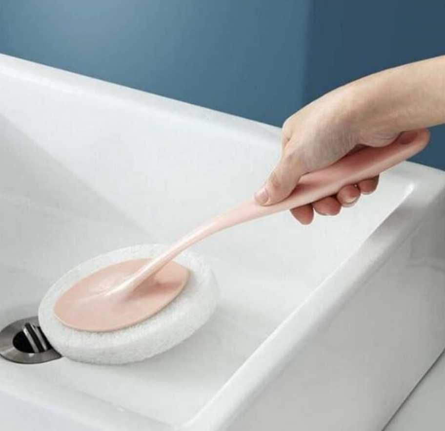 Универсальная щетка для уборки унитаза и ванной Sponge Brush
